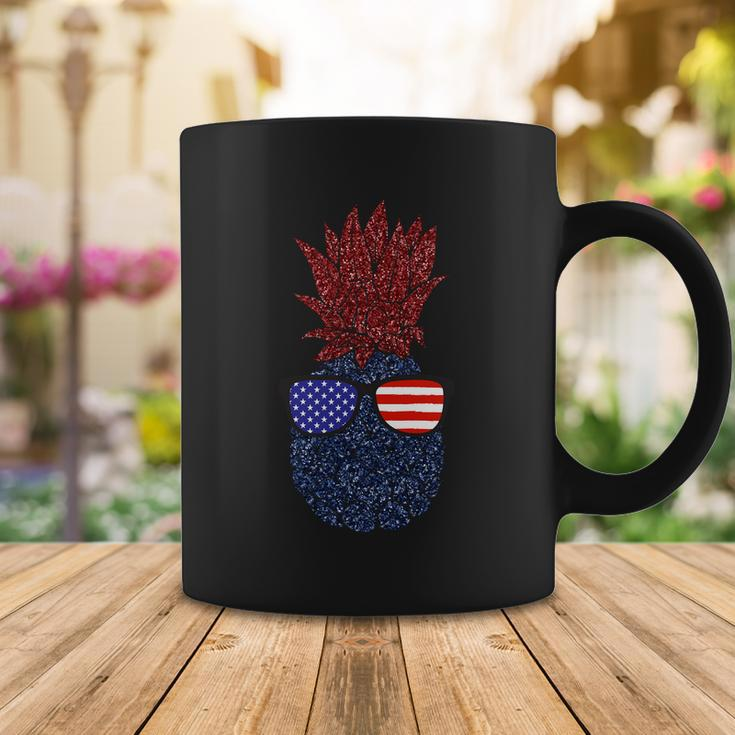 Hawaiian Pineapple American 4Th Of July Coffee Mug Unique Gifts