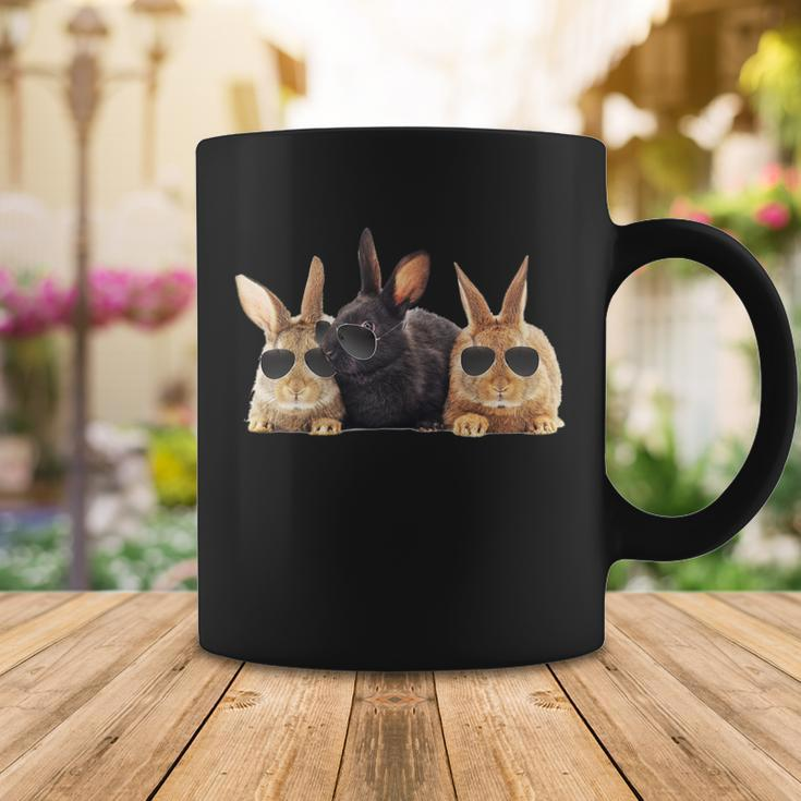 Hipster Cool Rabbit Tshirt Coffee Mug Unique Gifts