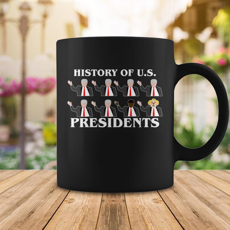 History Of US Presidents Anti Trump Clown Coffee Mug Unique Gifts