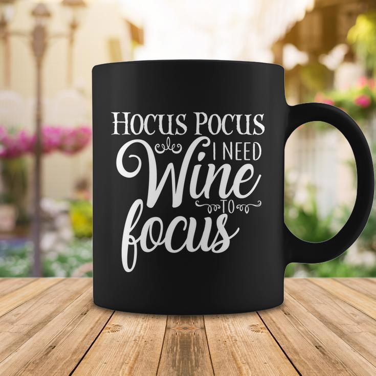 Hocus Pocus I Need Wine To Focus V2 Coffee Mug Unique Gifts