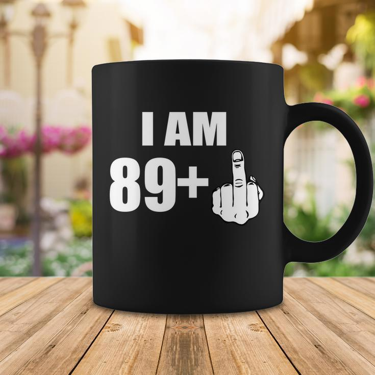 I Am 90 Middle Finger Funny 90Th Birthday Gift Tshirt Coffee Mug Unique Gifts
