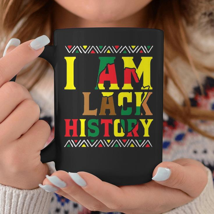 I Am Black History  Black History Month & Pride Coffee Mug Personalized Gifts