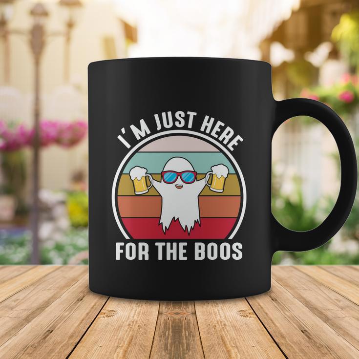 Im Just Here For The Boos Halloween Quote Coffee Mug Unique Gifts