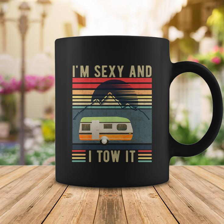 Im Sexy And I Tow It Funny Camper Retro Coffee Mug Unique Gifts