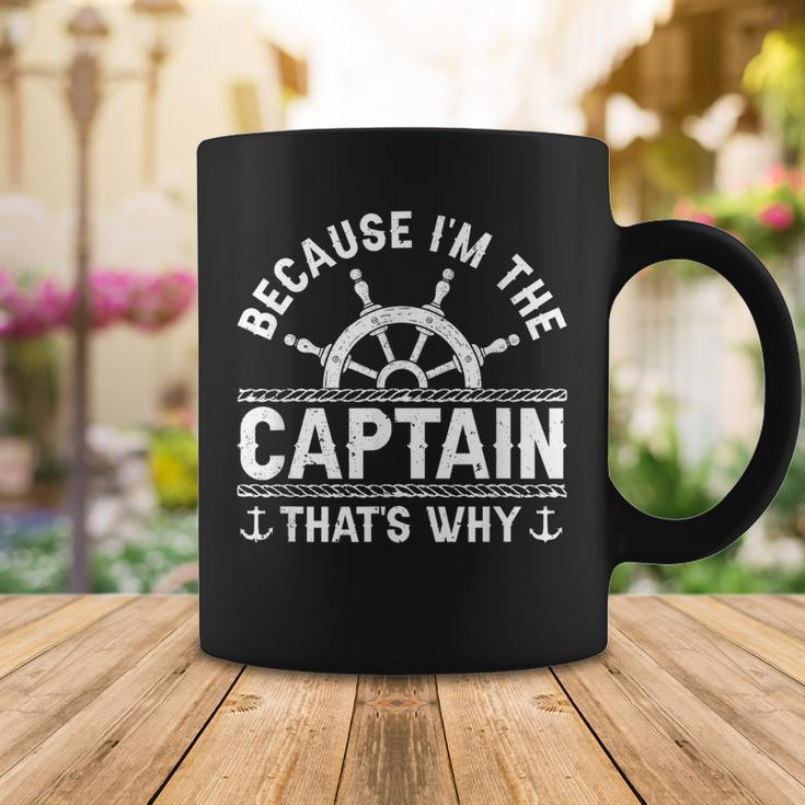 Im The Captain Boat Owner Boating Lover Funny Boat Captain Coffee Mug Funny Gifts