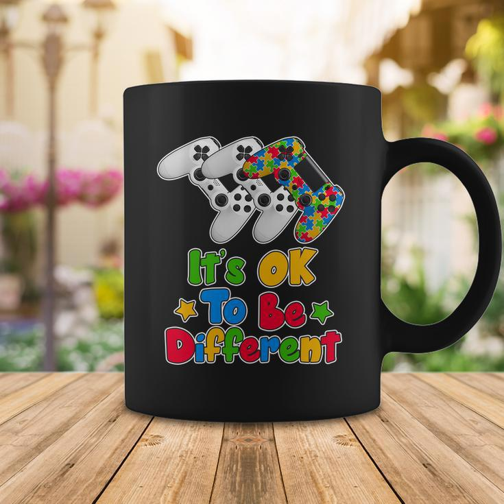 Its Ok To Be Different Autism Awareness Video Gamer Coffee Mug Unique Gifts