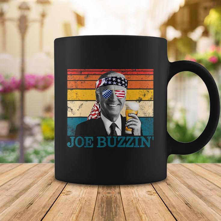 Joe Buzzin 4Th Of July Retro Drinking President Joe Biden Coffee Mug Unique Gifts