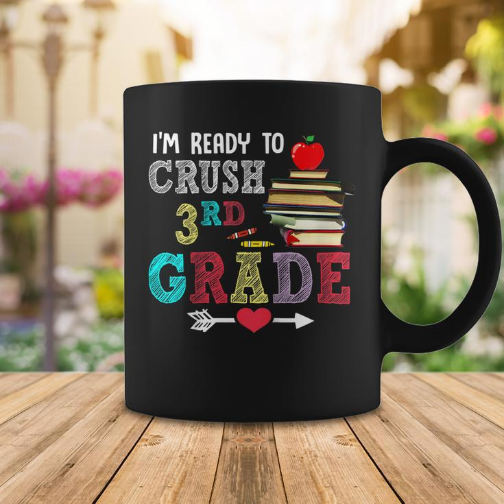 Kids Ready To Crush 3Rd Grade Girls Kids Cute Back To School Coffee Mug Funny Gifts