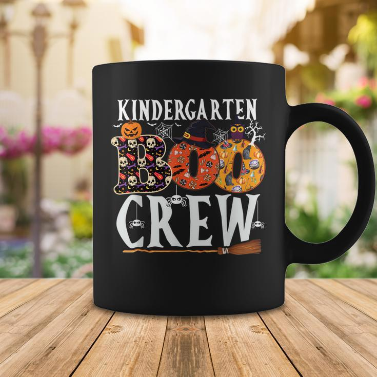 Kindergarten Boo Crew Teachers Halloween Costume Funny Coffee Mug Funny Gifts