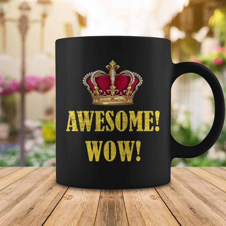 King George Awesome Wow Found Father Hamilton Coffee Mug Unique Gifts