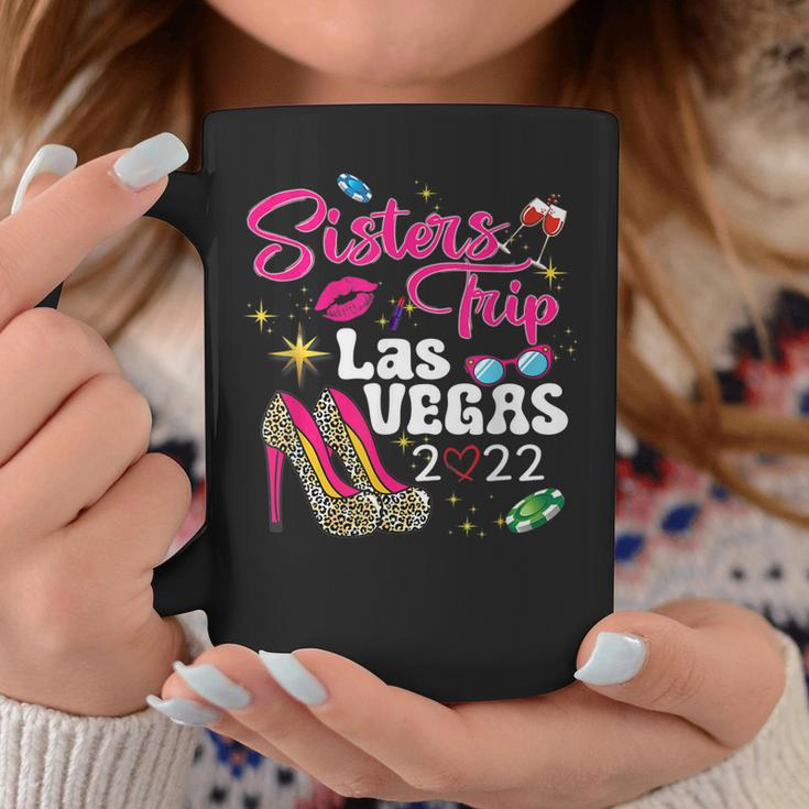 Las Vegas Sisters Trip 2022 Funny Sisters Trip High Heels Coffee Mug Personalized Gifts