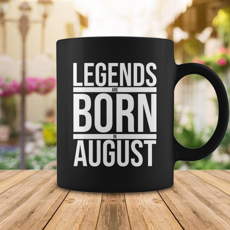 Legends Are Born In August Gift Coffee Mug Unique Gifts