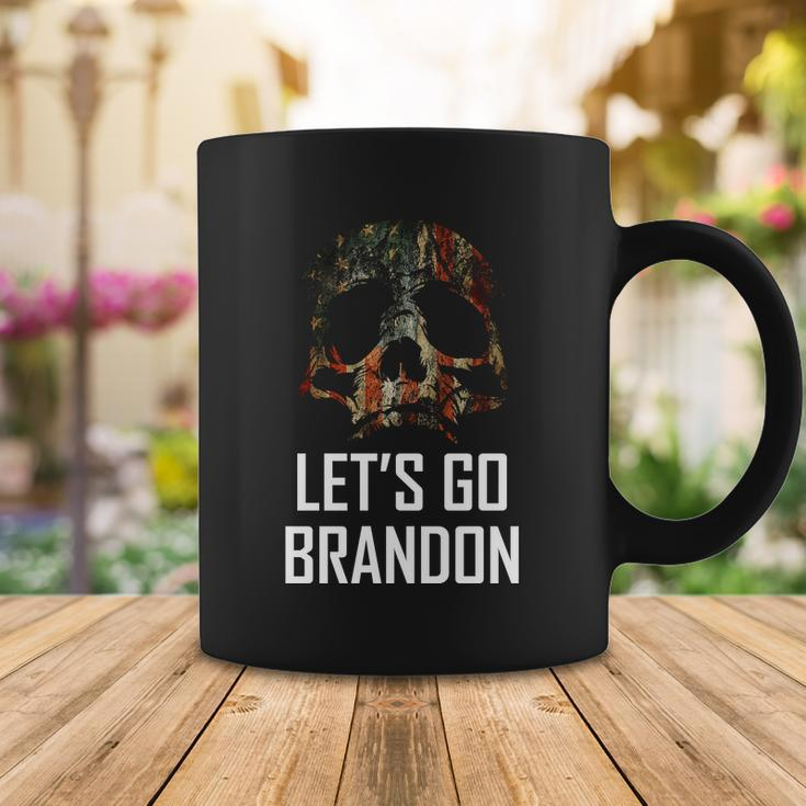 Lets Go Brandon American Grunge Skull Tshirt Coffee Mug Unique Gifts