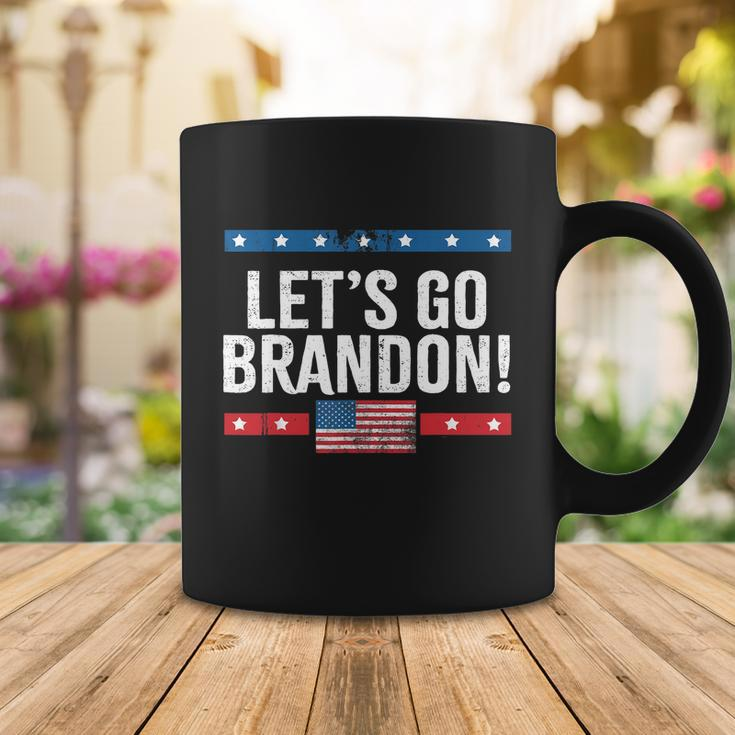 Lets Go Brandon Lets Go Brandon Vintage Us Flag Tshirt Coffee Mug Unique Gifts