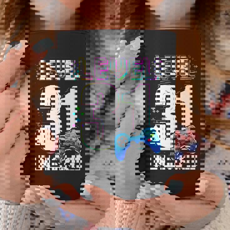 Level 31 Unlocked Video Game 31St Birthday Boy Gamer Coffee Mug Personalized Gifts