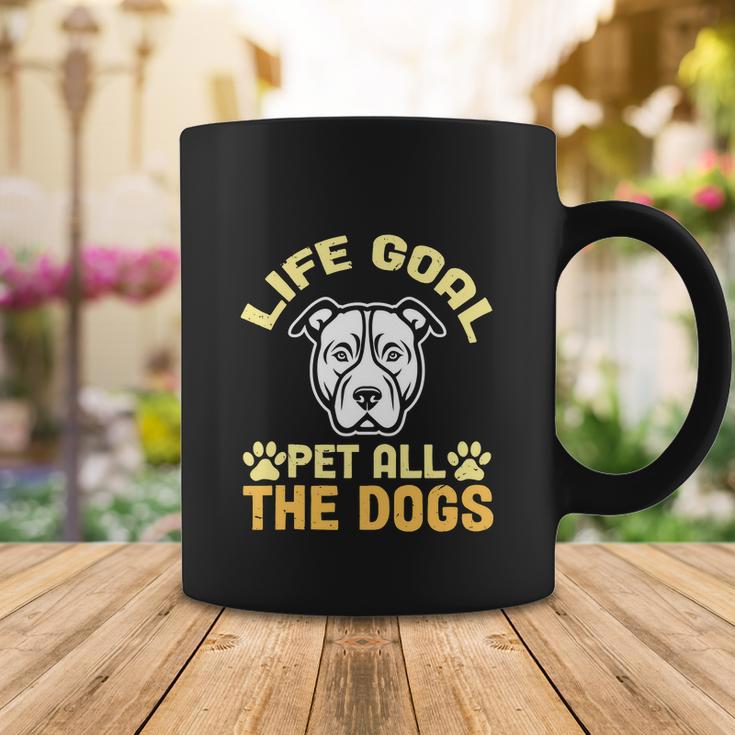 Life Goal Pet All The Dogs Nft Puppy Face Coffee Mug Unique Gifts