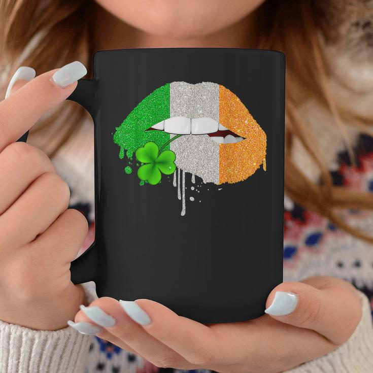 Lips Sexy Green Irish Leopard Flag Shamrock St Patricks Day Coffee Mug Personalized Gifts