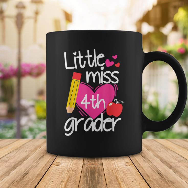 Little Miss 4Th Grade First Day Of Hello 4Th Grade Girls Coffee Mug Funny Gifts
