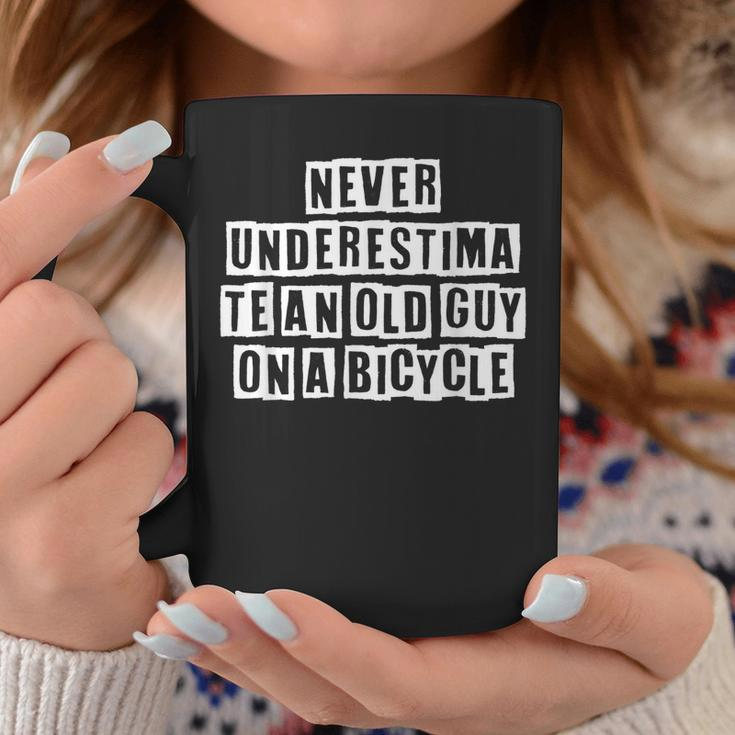 Lovely Funny Cool Sarcastic Never Underestimate An Old Guy Coffee Mug Personalized Gifts