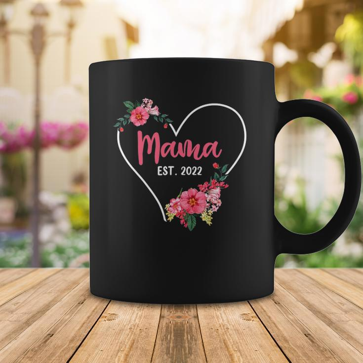 Mama Est 2022 Mom To Be Pregnancy Announcement Coffee Mug Unique Gifts