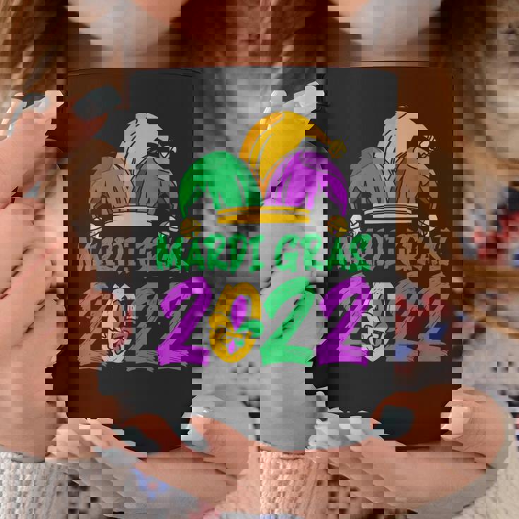 Mardi GrasMardi Gras 2022 Beads Mask Feathers V3 Coffee Mug Personalized Gifts