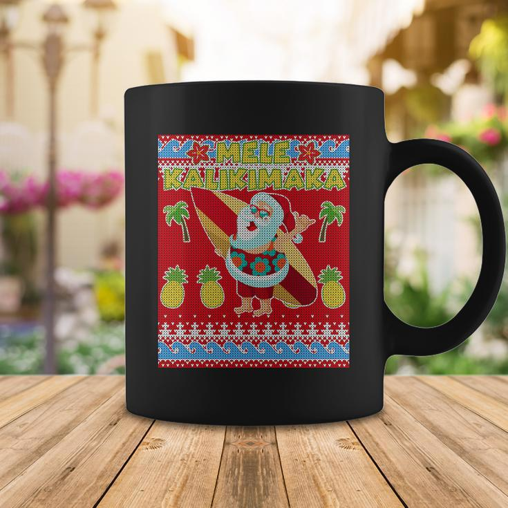 Mele Kalikimaka Santa Ugly Christmas V2 Coffee Mug Unique Gifts