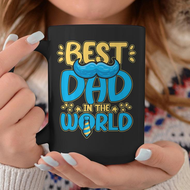 Mens Best Dad In The World For A Dad  Coffee Mug Personalized Gifts