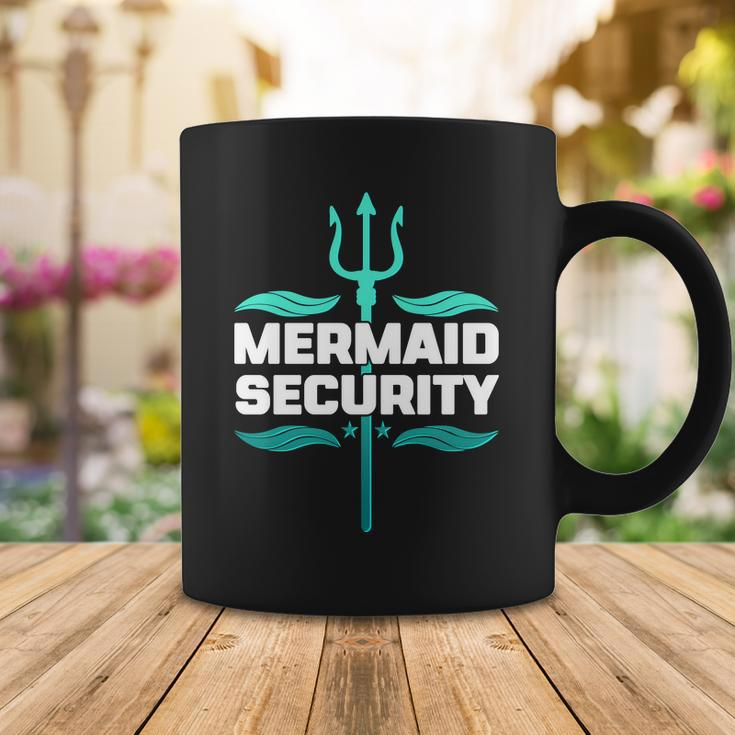 Mermaid Security Trident Coffee Mug Unique Gifts