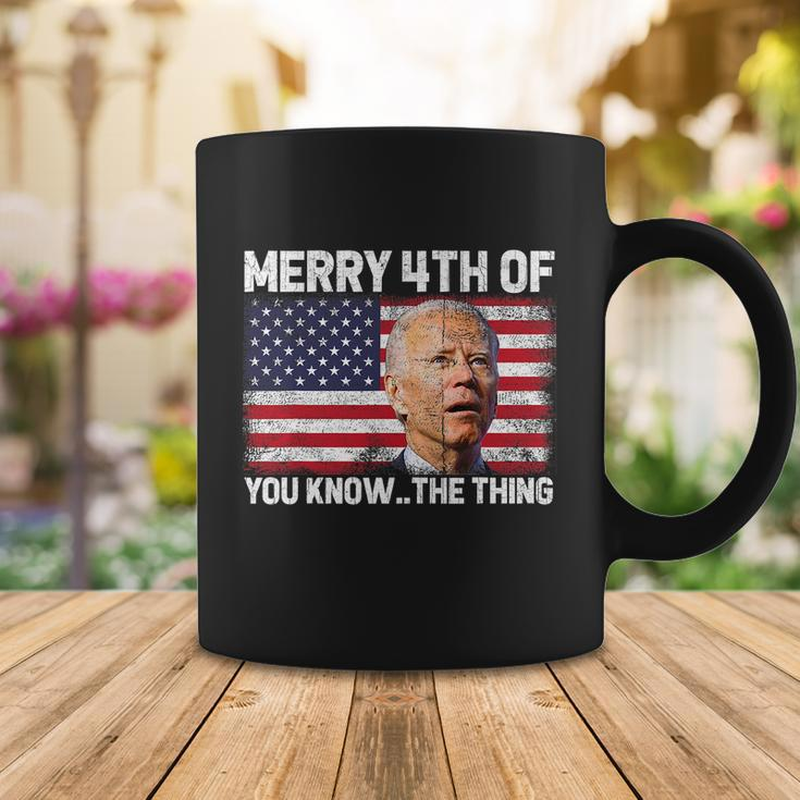 Merry 4Th Of You KnowThe Thing Biden Meme 4Th Of July Tshirt Coffee Mug Unique Gifts