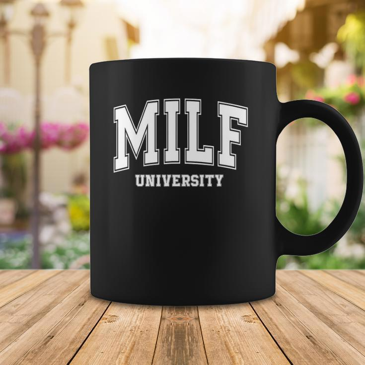 Milf University Vintage Funny Saying Sarcastic Sexy Mom Milf Coffee Mug Unique Gifts