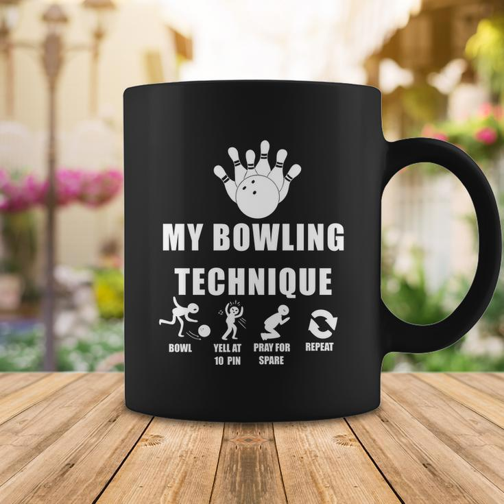 My Bowling Technique Coffee Mug Unique Gifts