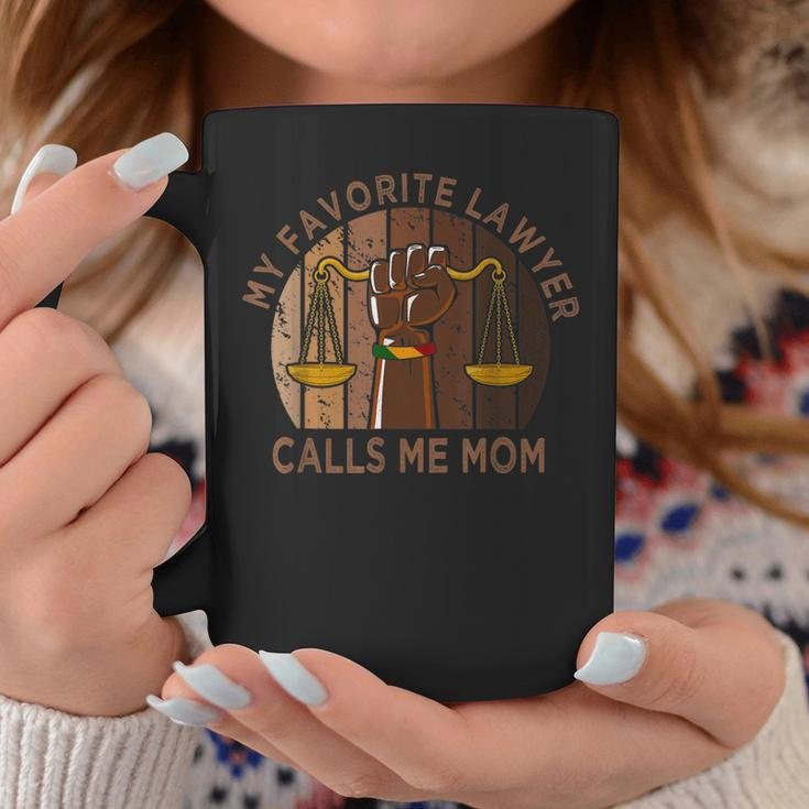 My Favorite Lawyer Calls Me Mom Melanin Mom Mothers Day Coffee Mug Personalized Gifts