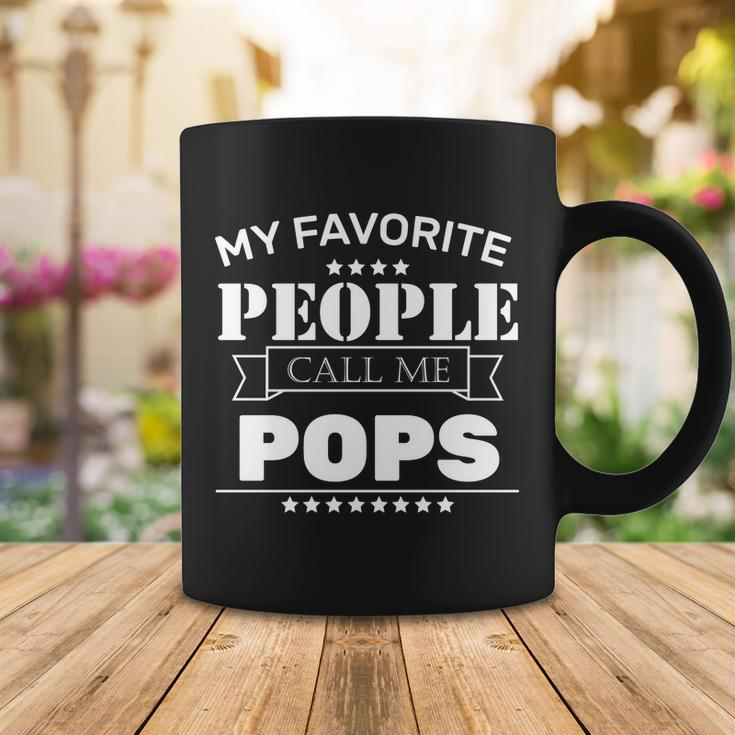My Favorite People Call Me Pops Tshirt Coffee Mug Unique Gifts