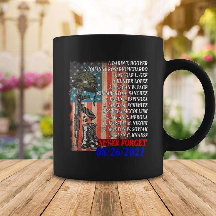 Never Forget Of Fallen Soldiers 13 Heroes Name 08-26-2021 Tshirt Coffee Mug Unique Gifts