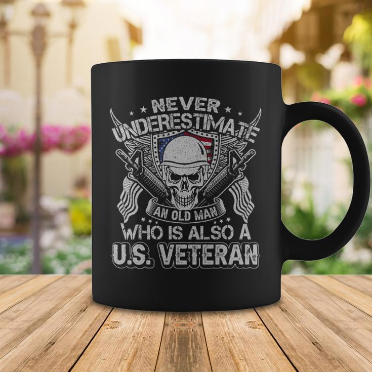 Never Understimate An Old Man Who Is Also A Us VeteranPng Coffee Mug Unique Gifts