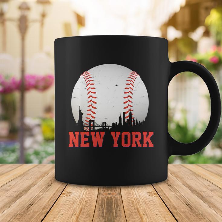 New York Skyline Baseball Sports Fan Coffee Mug Unique Gifts