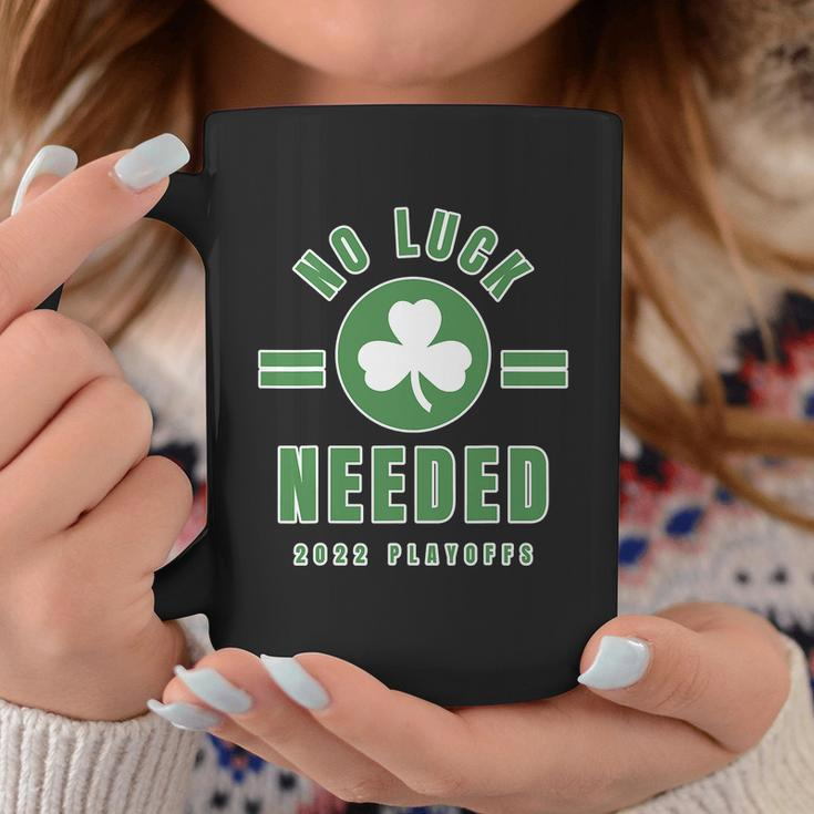 No Luck Needed Shirts Boston Playoffs Graphic Design Printed Casual Daily Basic Coffee Mug Personalized Gifts