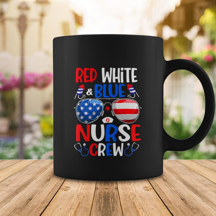 Nurse Crew Sunglasses For 4Th Of July Coffee Mug Unique Gifts