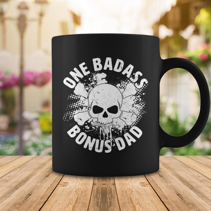 One Badass Bonus Dad Tshirt Coffee Mug Unique Gifts