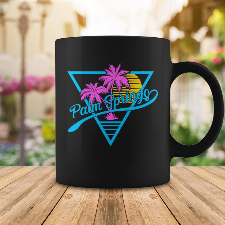 Palm Springs Retro 80S Neon Coffee Mug Unique Gifts