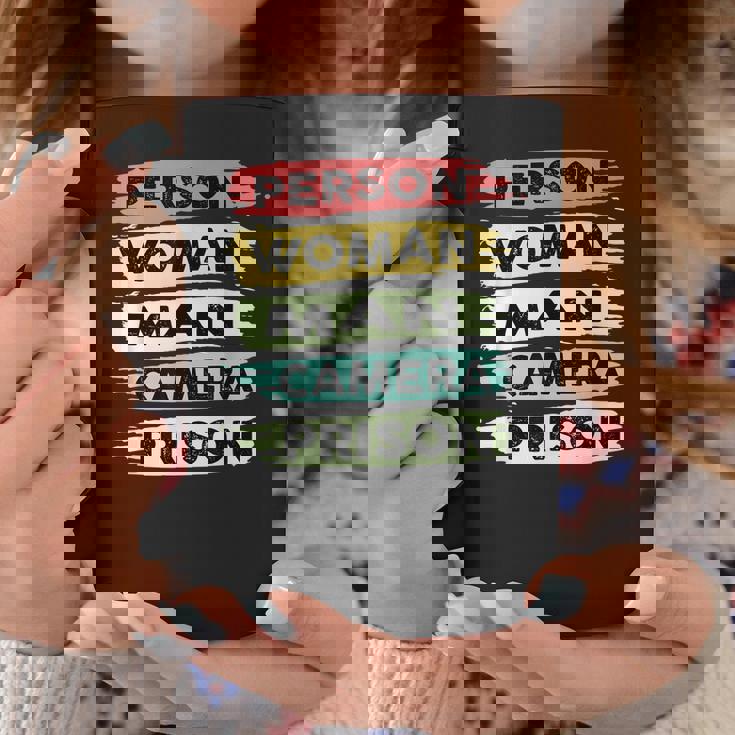 Person Woman Man Camera Prison Coffee Mug Personalized Gifts
