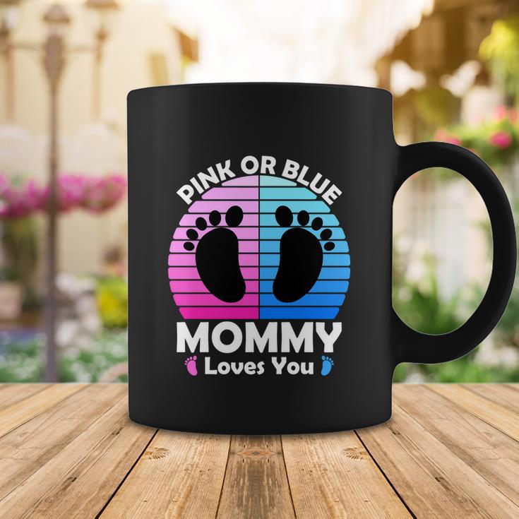 Pregnancy Announcet Mom 2021 Pink Or Blue Mommy Loves You Cool Gift Coffee Mug Unique Gifts