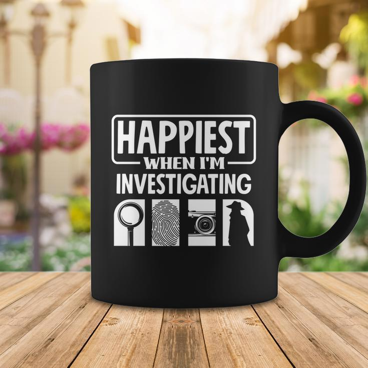 Private Detective Crime Investigator Investigating Cool Gift Coffee Mug Unique Gifts
