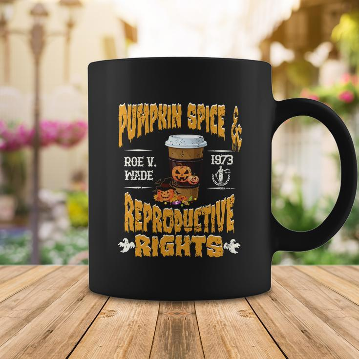 Pumpkin Spice And Reproductive Rights Fall Feminist Choice Gift V5 Coffee Mug Unique Gifts