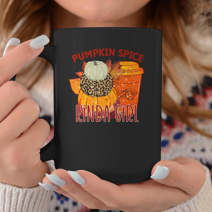 Pumpkin Spice Kinda Girl Fall Weather Coffee Mug Funny Gifts