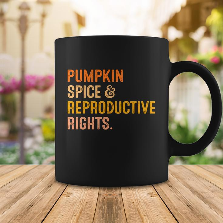 Pumpkin Spice Reproductive Rights Cool Gift Fall Feminist Choice Gift Coffee Mug Unique Gifts