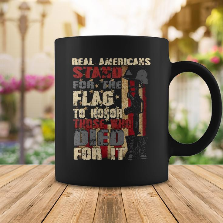 Real Americans Stand Coffee Mug Unique Gifts