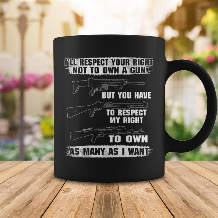 Respect My Right Coffee Mug Funny Gifts
