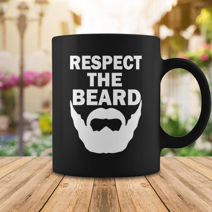 Respect The Beard Tshirt Coffee Mug Unique Gifts