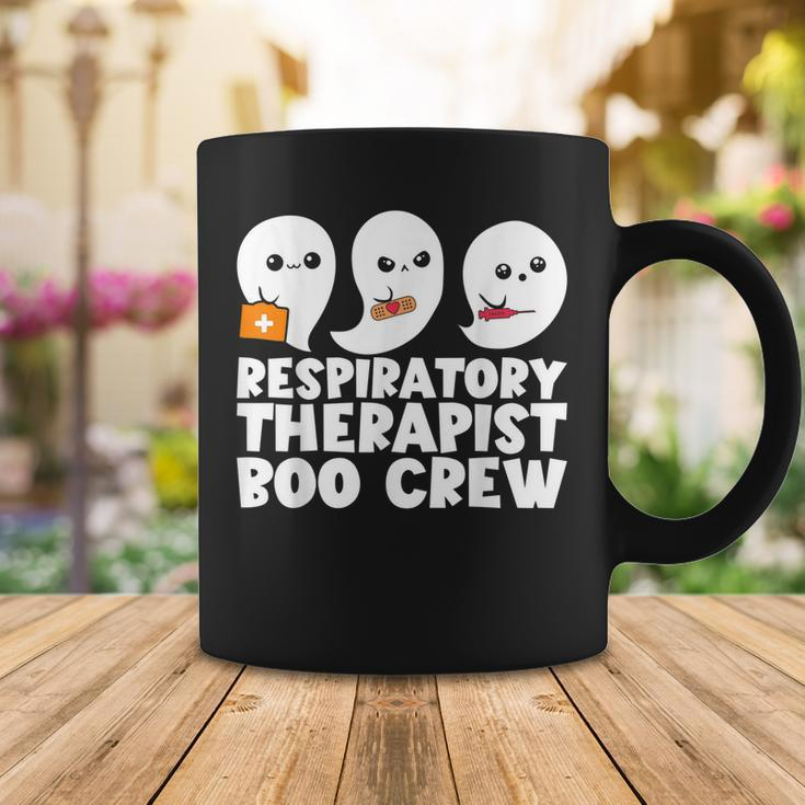 Respiratory Therapist Boo Crew Rt Halloween Ghost Coffee Mug Funny Gifts
